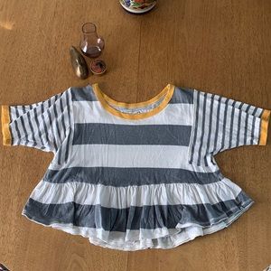 Free people Peplum t-shirt